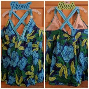 ☘️Jaclyn Smith Women's Plus Swimsuit